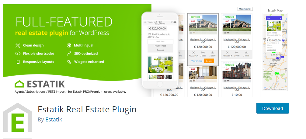 Estatik Real Estate Plugin