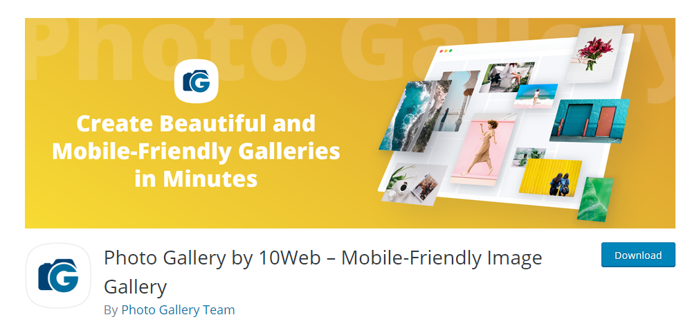 Photo Gallery By 10 Web Mobile Friendly Image Gallery plugin