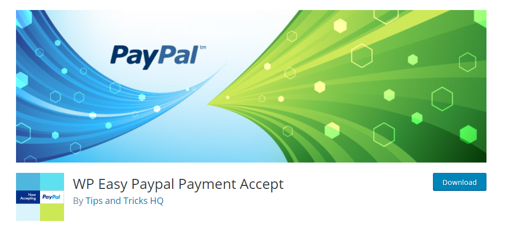 WP Easy PayPal Payment Accept plugin