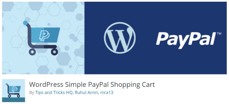 WordPress Simple PayPal Shopping Cart