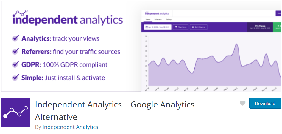 Independent Analytics WordPress Analytic Plugin