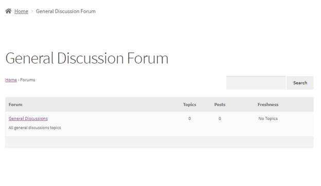 visit forum in the page