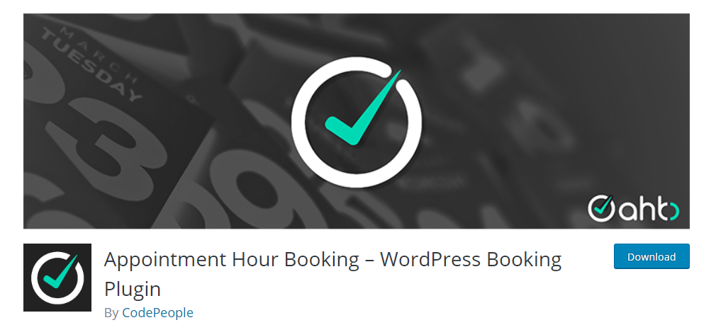Appointment Hour Booking wp plugin