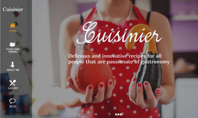 Cuisinier WordPress food theme