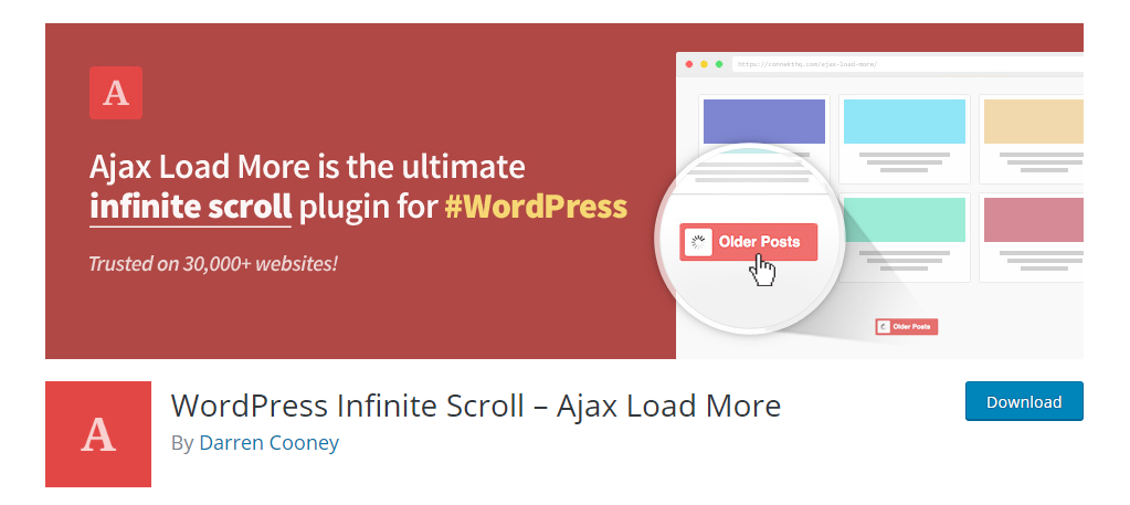 WordPress Infinite Scroll – Ajax Load More