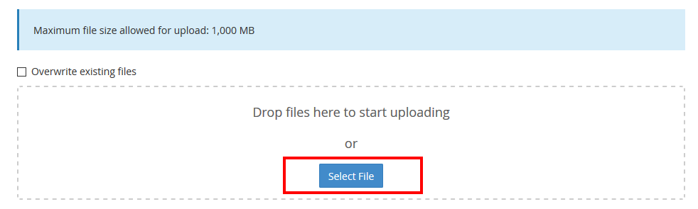 Upload File to New Folder