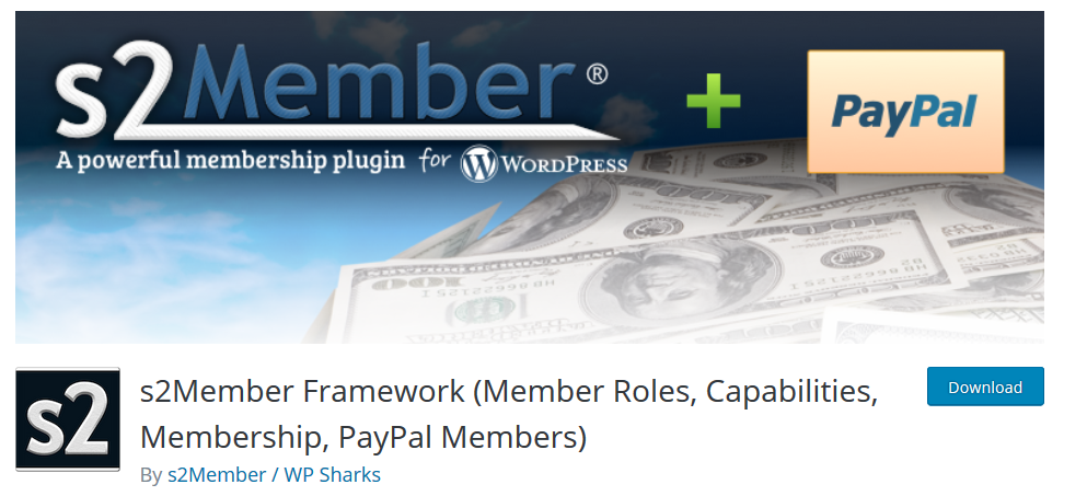 S2 Member Framework WP plugin