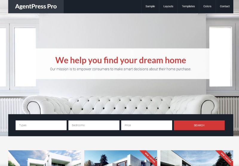 Agentpress Pro Real Estate WordPress Theme