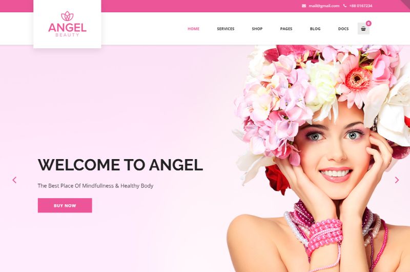 Angel WordPress Fashion Theme