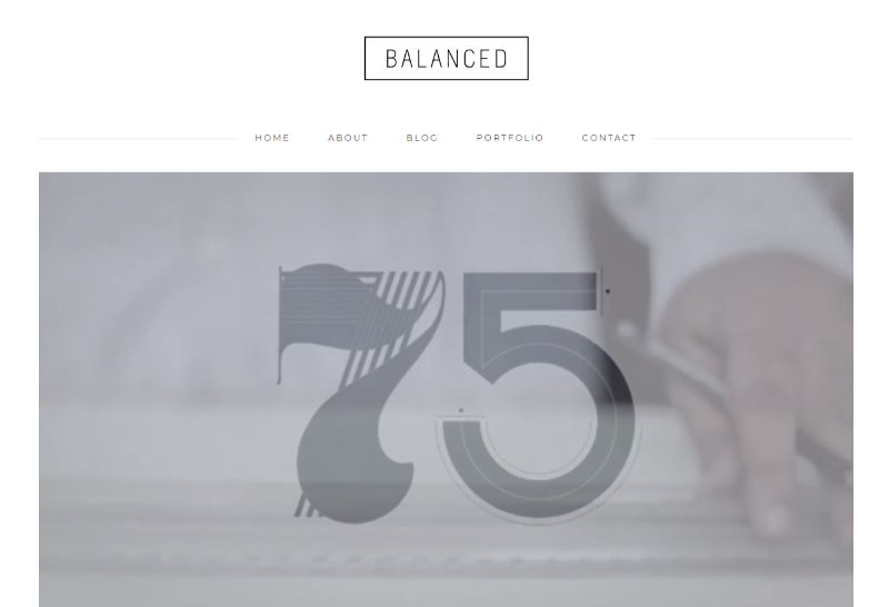 Balanced WordPress Business Theme