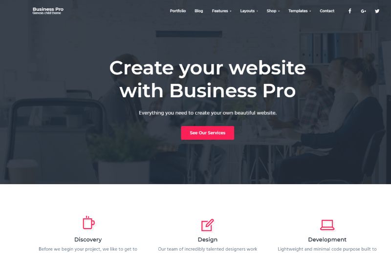 Business Pro WordPress Business Theme