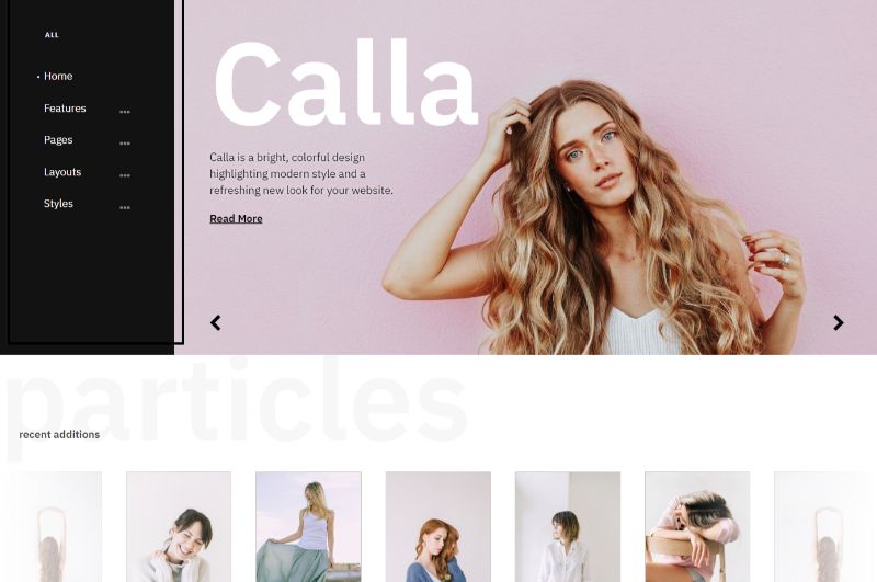 Calla WordPress Fashion Theme