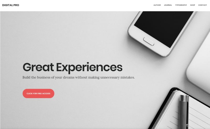 Digital Pro WordPress Business Theme