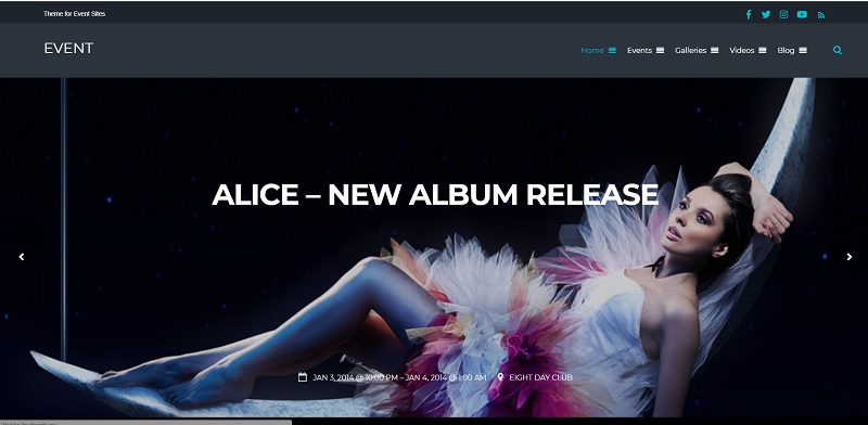 Event WordPress Event Theme
