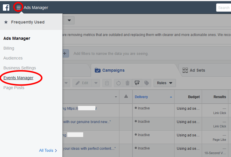 Facebook Ads Manager