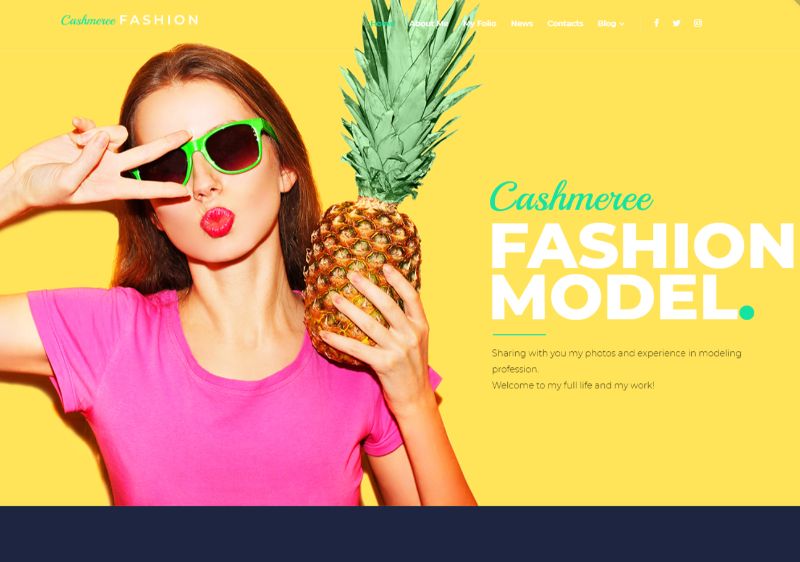 Fashion WordPress Fashion Theme