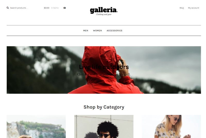 Galleria WordPress Fashion Theme