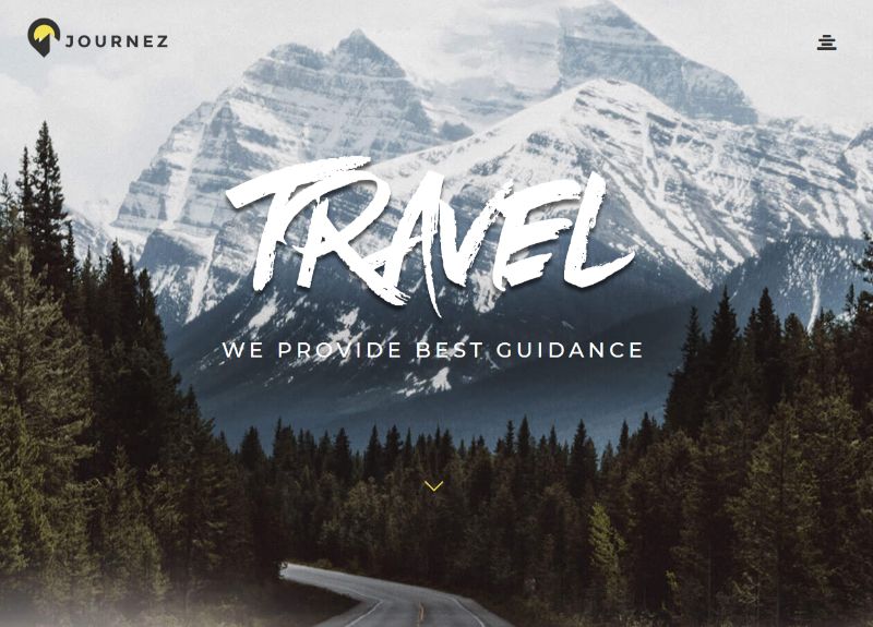 Journez WordPress travel theme