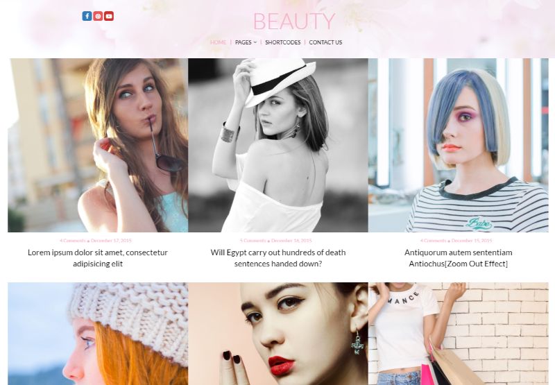 Lifestyle WordPress Fashion Theme