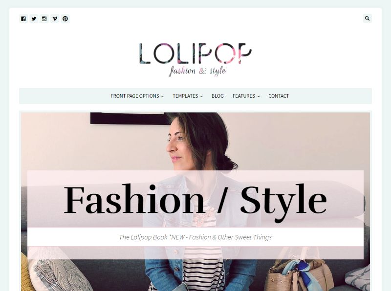 Lolipop WordPress Fashion Theme