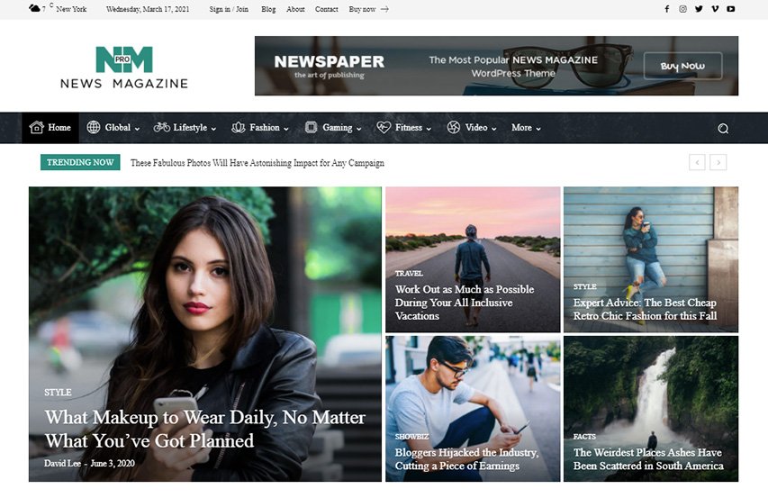 10 great WordPress themes for your online magazine