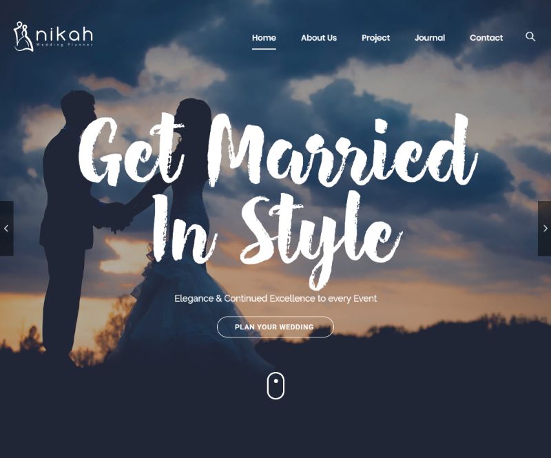 Nikah WordPress Wedding Theme