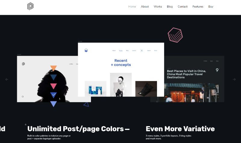 Plate Portfolio WordPress Theme