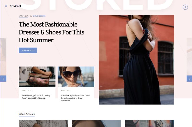 Stocked WordPress Fashion Theme