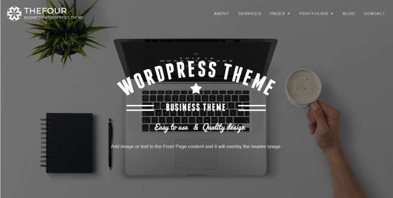 TheFour WordPress Business Theme