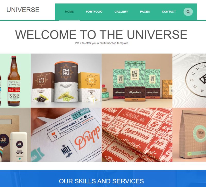 Universe WordPress Business Theme