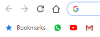 Examples of bookmarks with favicon