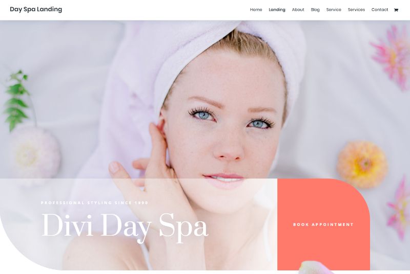 Divi Day Spa Layout