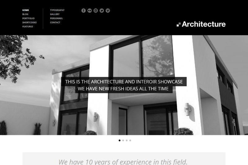 Architecture WordPress Theme