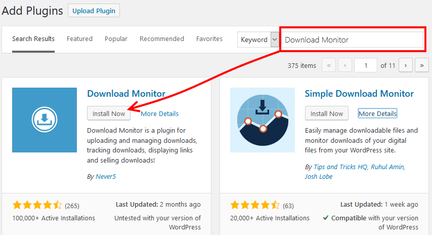 allow users to download files from website