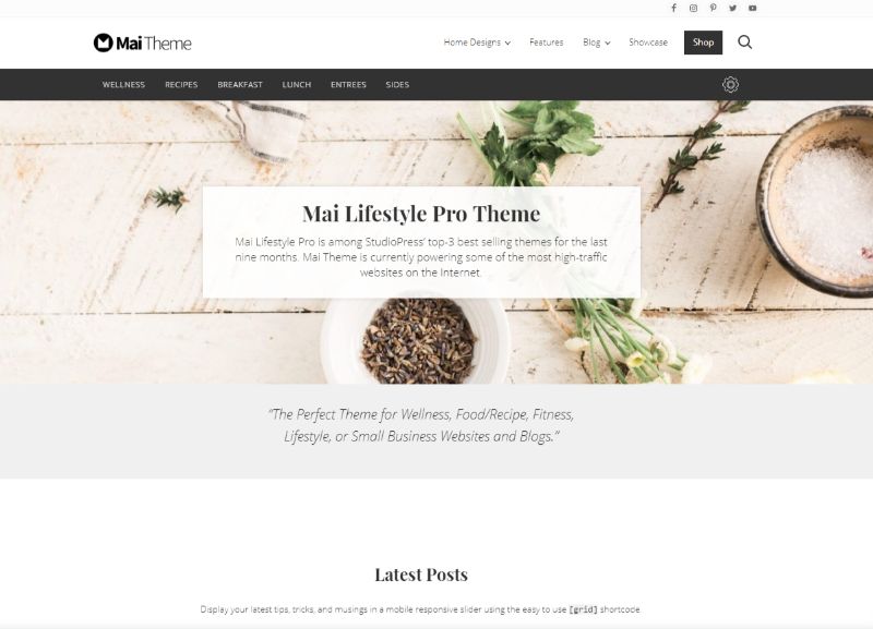 Mai Lifestyle Pro WordPress Theme