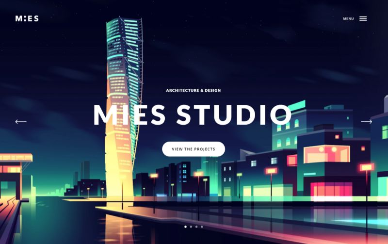 Mies Architecture WordPress Theme