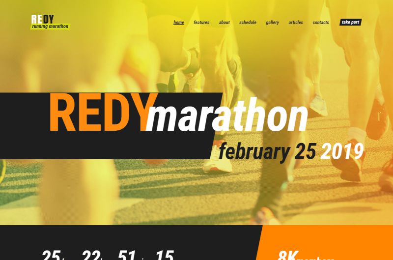 Redy Sports WordPress Theme