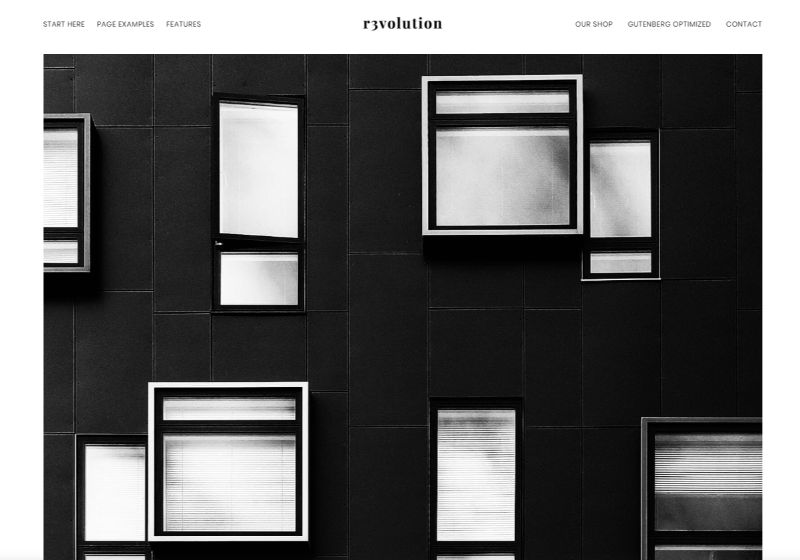 Revolution Pro WordPress Minimalist Theme