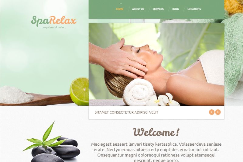 SpaRelax Beauty WordPress Theme