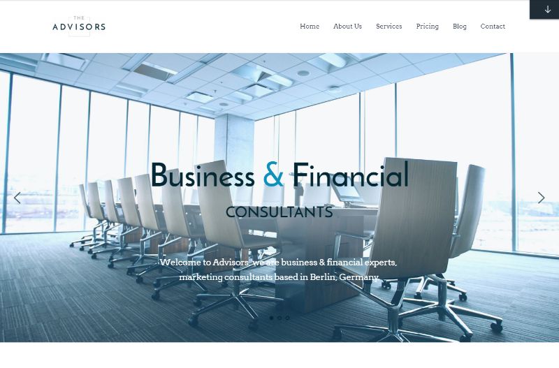 The Advisors Consulting WordPress Theme