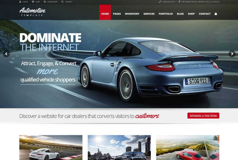 ThemeSuite Automotive WordPress Theme