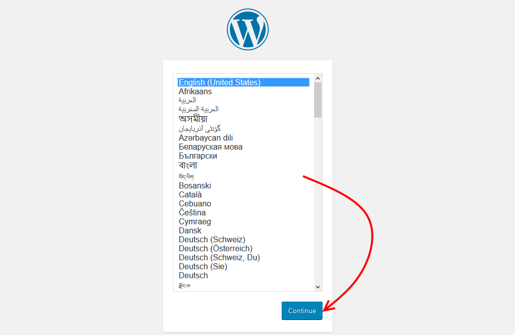 Install WordPress on local server