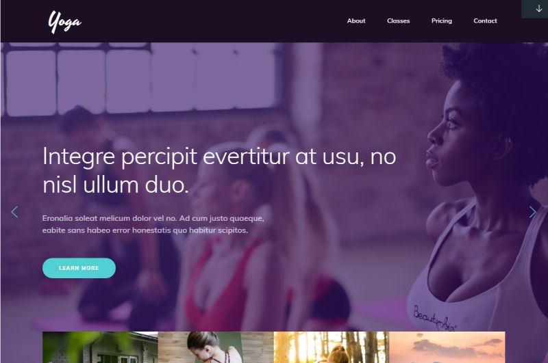 Yoga Sports WordPress Theme