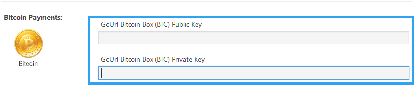 Gourl settings bitcoin