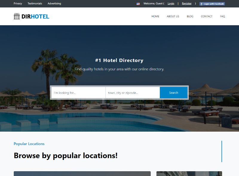 Directory theme by PremiumPress