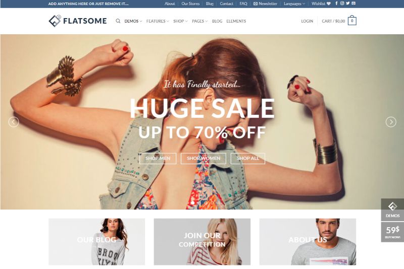 Flatsome eCommerce WordPress plugin