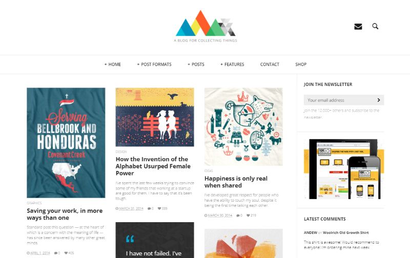 Heap Personal Blog WordPress Theme