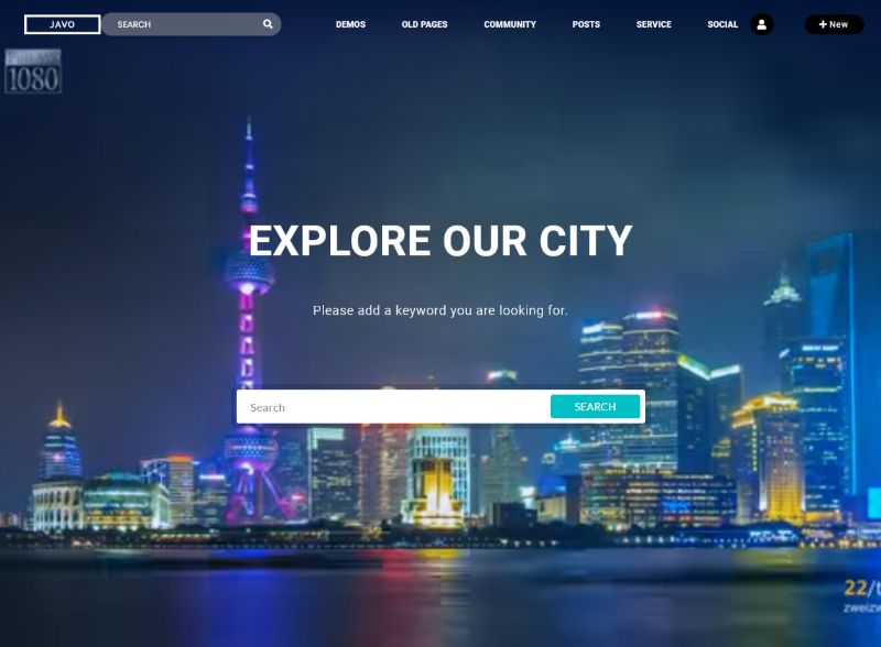 Javo Directory WordPress theme