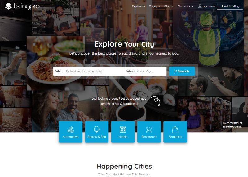 ListingPro Directory WordPress theme