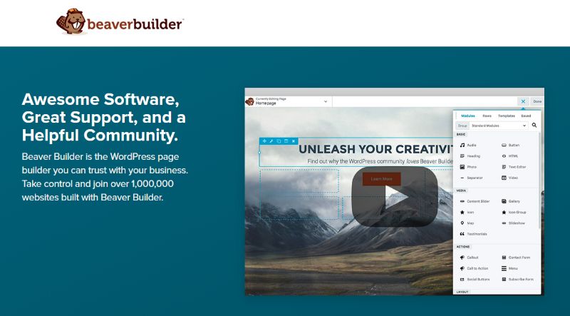 Beaver WordPress Page Builder